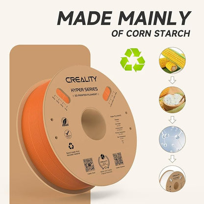 Official Creality Hyper PLA Filament 1.75mm, High Speed PLA 30-600mm/s Rapid 3D - Image 5