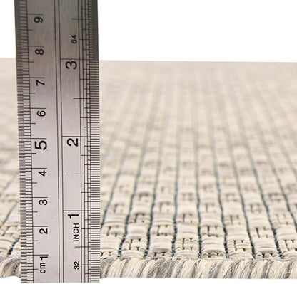 Unique Loom Collection Casual Transitional Solid Heathered Indoor/Outdoor - Image 3