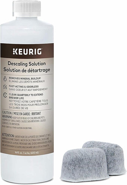 Keurig Brewer Care Kit with Descaling Solution and 2 Water Filter Cartridges by Keurig