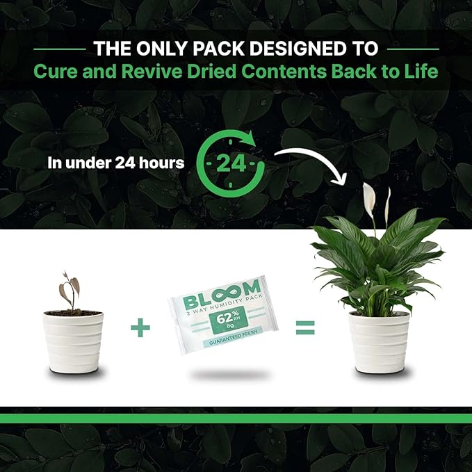 Bloom 62% Humidity Packs by Herb Guard - 8g Guaranteed to Keep Up to 1 Ounce - Image 4