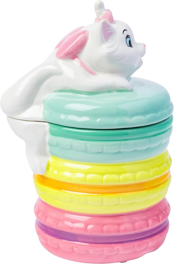 Silver Buffalo Disney The Aristocats Small Sculpted Ceramic Snack Jar Featuring - Image 2