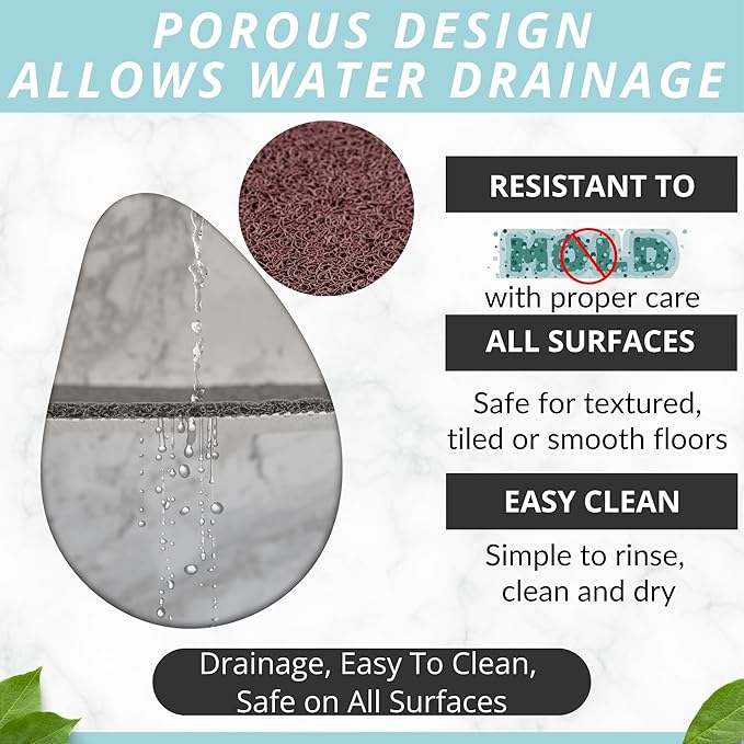 Soft Shower Mat Non Slip - Image 4