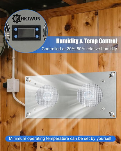 220 CFM Airflow Crawl Space Ventilation Fan - Image 4