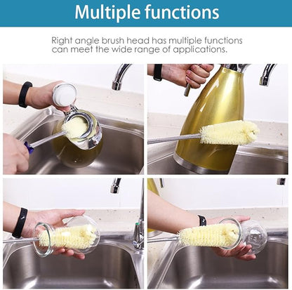Long Bottle Brush Cleaner -16" Bottle Cleaning Brush Flexional Water Bottle - Image 4