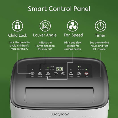 Waykar 150 Pints 7, 500 Sq. Ft Energy Star Dehumidifier - Image 8