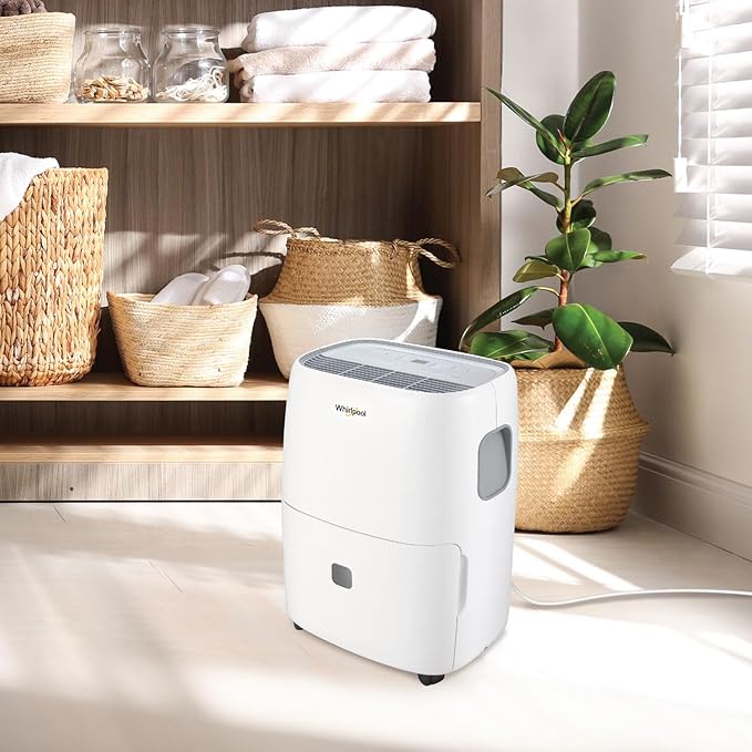 Whirlpool 50-Pint Portable Dehumidifier - Image 3