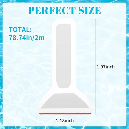 Bathtub Splash Guard, 79 Inch Soft Silicone Collapsible Shower Water Guard - Image 2