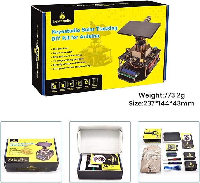 KEYESTUDIO DIY Solar Tracking Electronic Kit - Image 7