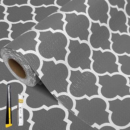 Shelf and Drawer Liner for Kitchen Cabinets Non-Adhesive, Strong Grip Non-Slip by FreeNook
