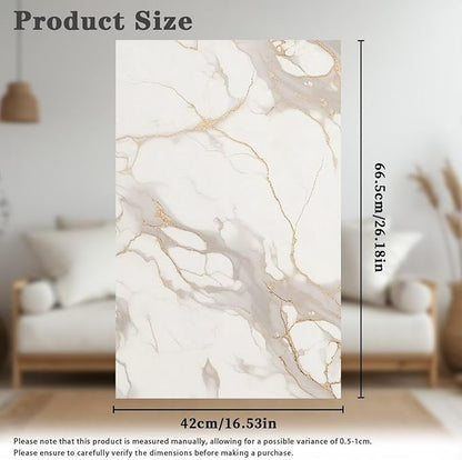 White Marble Headrest Cover for Recliner, Non-Slip Sofa Headrest Protector - Image 6