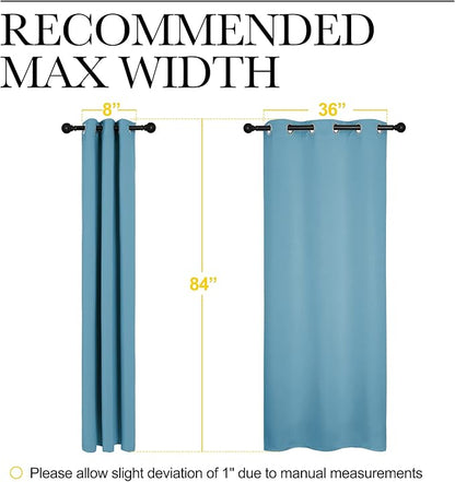 NICETOWN Window Treatment Thermal Insulated Solid Grommet Blackout - Image 7