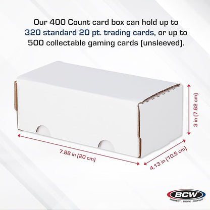BCW 400-Count Trading Card Storage Box | Baseball Card Storage Box - Image 3