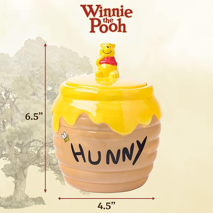 Silver Buffalo Disney Winnie the Pooh Honey "Hunny" Pot Sculpted 3D Hand - Image 2