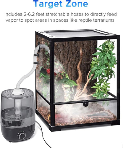 Top fill Reptile Fogger Terrariums Humidifier Fog Machine Mister - Image 6