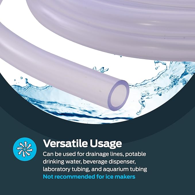 Eastman 5/16 Inch ID PVC Clear Vinyl Tubing, 20 Foot Length - Image 3