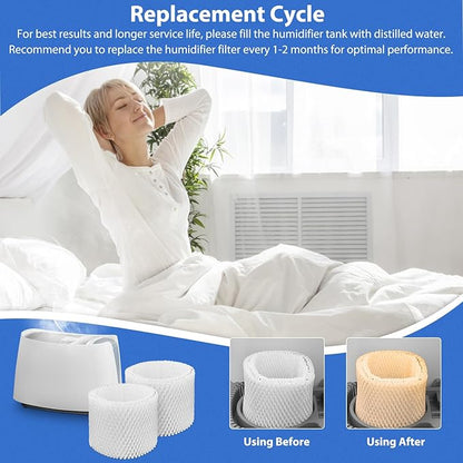 Extolife 2 Pack WF2 Replacement Humidifier Filter - Image 5