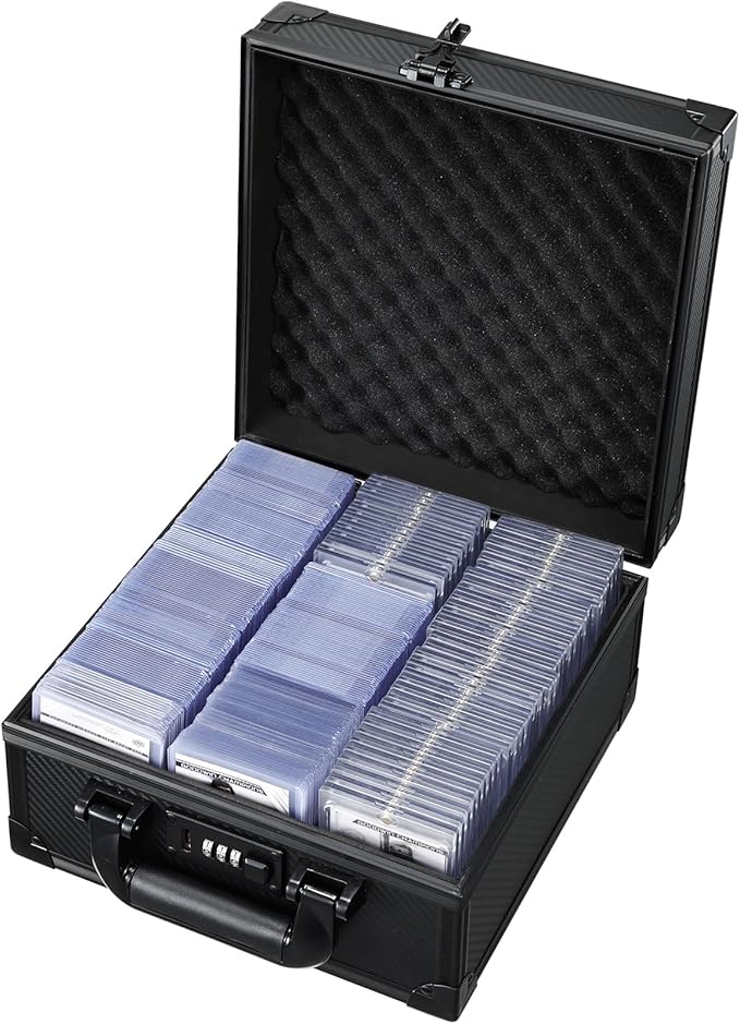 Card Storage Box for 3" x 4" 35pt Toploaders, Sports Cards Case by Boldblox