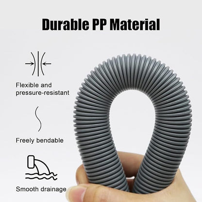 16.4 FT Universal Washing Machine Drain Hose, Drain Hose Extension Kit - Image 3