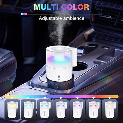 Portable Mini Humidifier, 180ml USB Cool Mist Small Humidifiers - Image 2