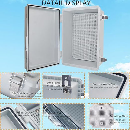 Waterproof Junction Box, ABS Plastic Electrical Box - Image 3