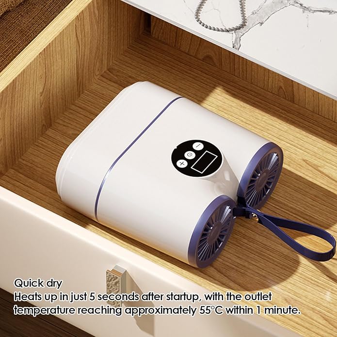 Diydeg Shoe Dryer, Portable Fast Drying - Image 2