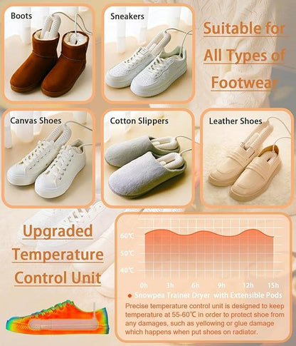 Snowpea Electric Shoe Dryer, Ski Boots Dryer, Shoe & Boot Warmer - Image 6