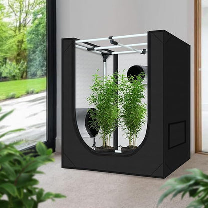 zazzy Grow Tent 18"x30"x36" Hydroponic Heavy Duty Dark Room Reflective Mylar - Image 2