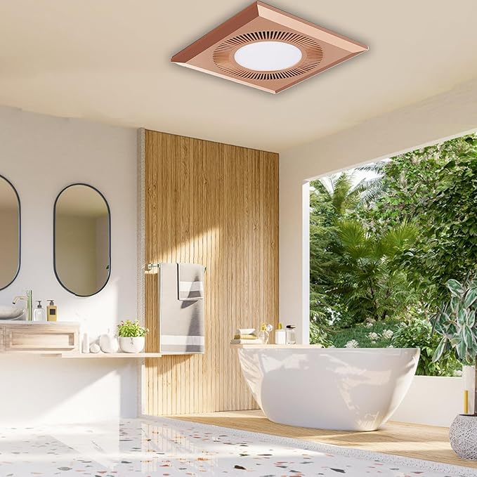 Bathroom Exhaust Fan with LED Light Vent Fans - Image 6