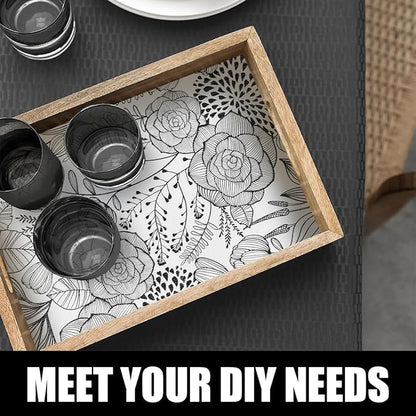 Floral Drawer and Shelf Liner for Kitchen 12IN x 20FT, Non-Adhesive and Strong - Image 8
