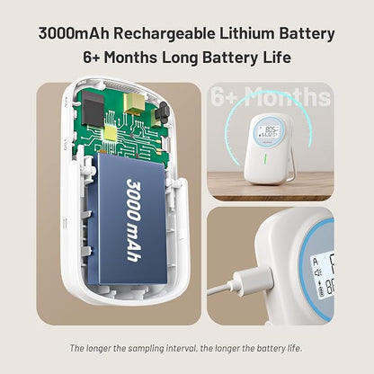 INKBIRD Smart CO2 Monitor Ndir | Bluetooth 3 in 1 CO2 Detector - Image 5