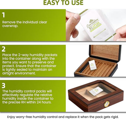 Guitar Humidity Control Packs – 49% RH, 8g Two-Way Moisture Balance - Image 7