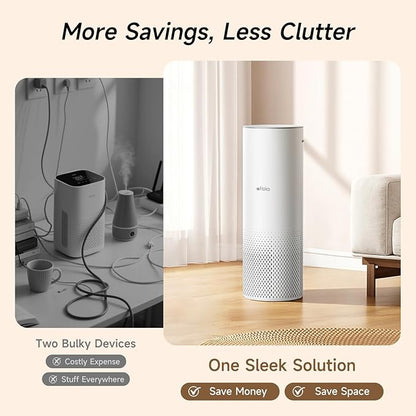 Afloia Humidifier and Air Purifier in One, Air Purifier and Evaporative - Image 7