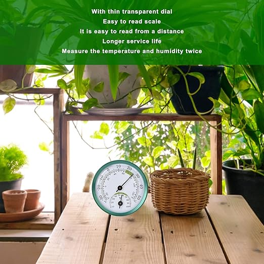 Mini Indoor Thermometer Hygrometer, 2 in 1 Temperature Humidity Meter No - Image 5