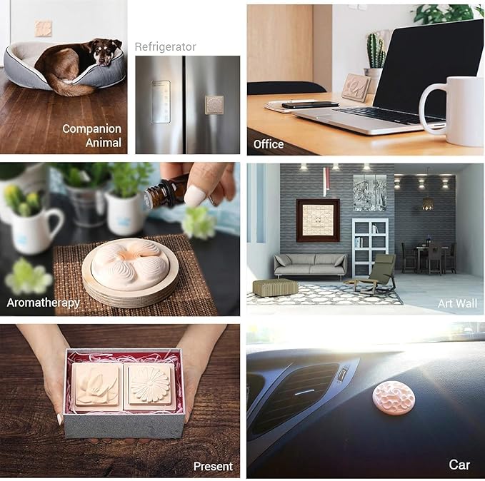 Air Purifying Healing Ceramic-Korean flower Series - Image 6