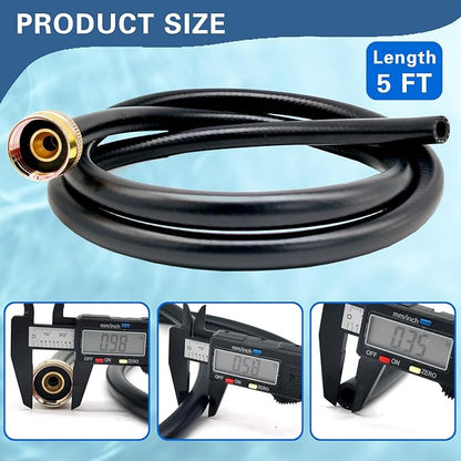 Leakproof Dehumidifier Drain Hose 3/4 Inch FHT Connection Brass Interface to - Image 2