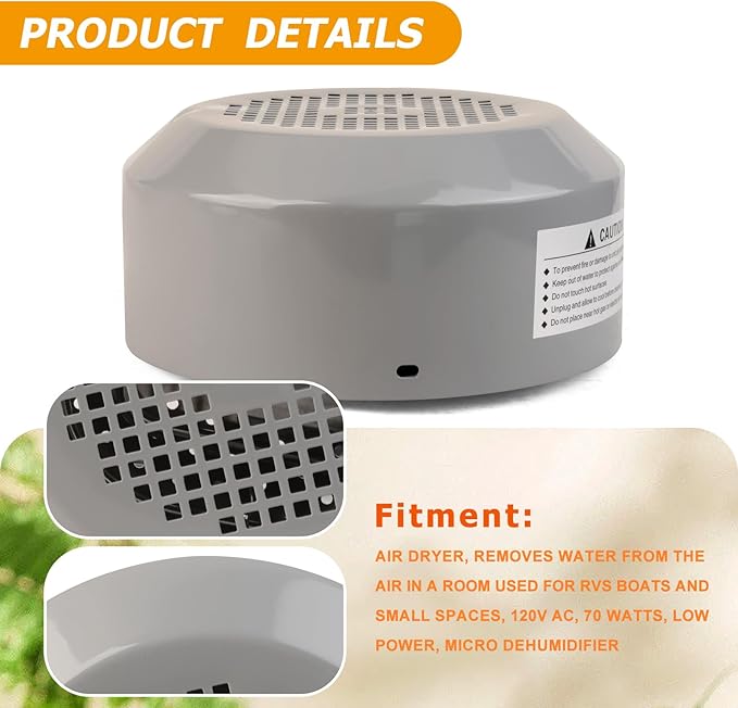 Air Dryer Made by Durable Material Removes Water from The Air in a Room Used - Image 7