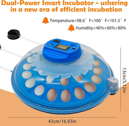 26-Egg Incubator with Automatic Egg Turning and Humidity Control | with 360° - Image 7