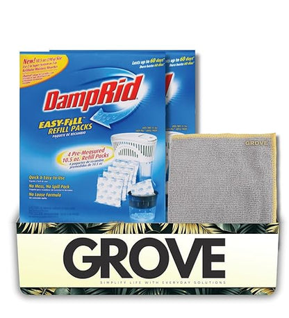 DampRid Easy Fill Moisture Absorber Refill No Scent 42 oz 2x Bundle by Unknown