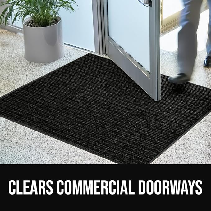 GORILLA GRIP Waterproof Traffic Guard Door Mat, 2 Pack Heavy Duty Entryway Mats - Image 5
