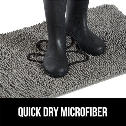 GORILLA GRIP SOAKSTOPPER Dog Door Mat, 48x30 Machine Washable Rug Absorbent - Image 9