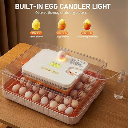 Winado Incubators for Hatching Eggs, 56 Egg Incubator - Image 4