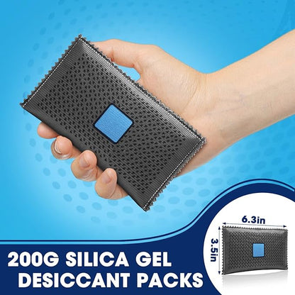 Timgle 10 Pcs 200g Rechargeable Desiccant Packs - Image 2