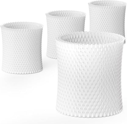 Leemone 4-Pack Bedside Humidifier Filter Replacement Compatible by Leemone