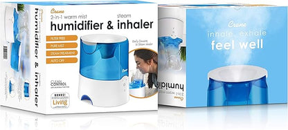 Crane Steam Inhaler & Warm Mist Humidifier, 0.5 Gallon, Humidifier FSA Eligible - Image 10