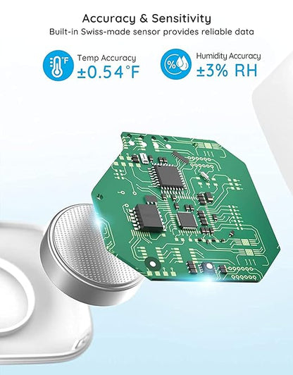 Govee Bluetooth Hygrometer Thermometer, Wireless Thermometer, Mini Humidity - Image 3