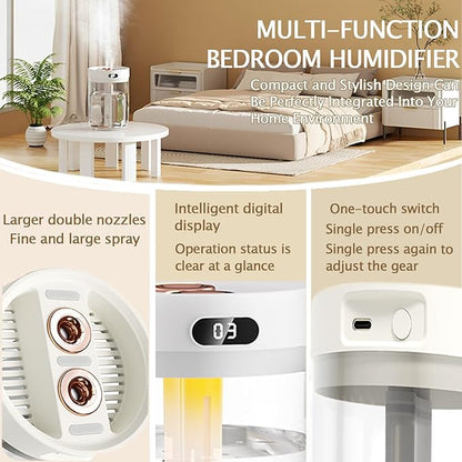 Humidifiers for Bedroom, Cool Mist Humidifiers Room Humidifier Colorful - Image 4