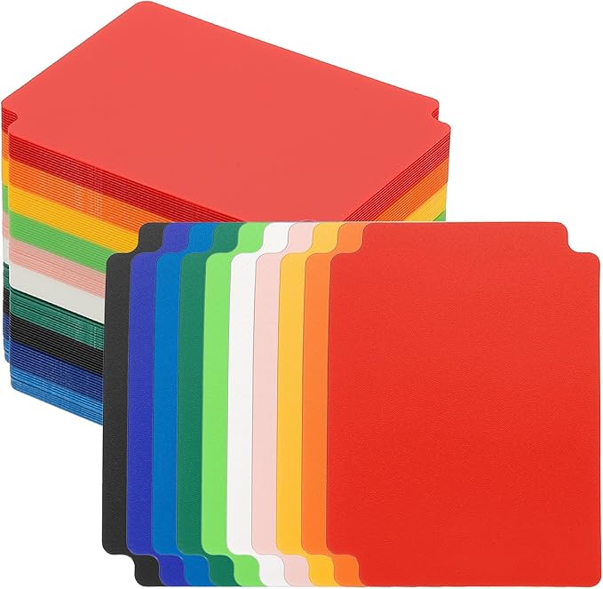 PATIKIL Trading Card Dividers, 10 Colors by PATIKIL