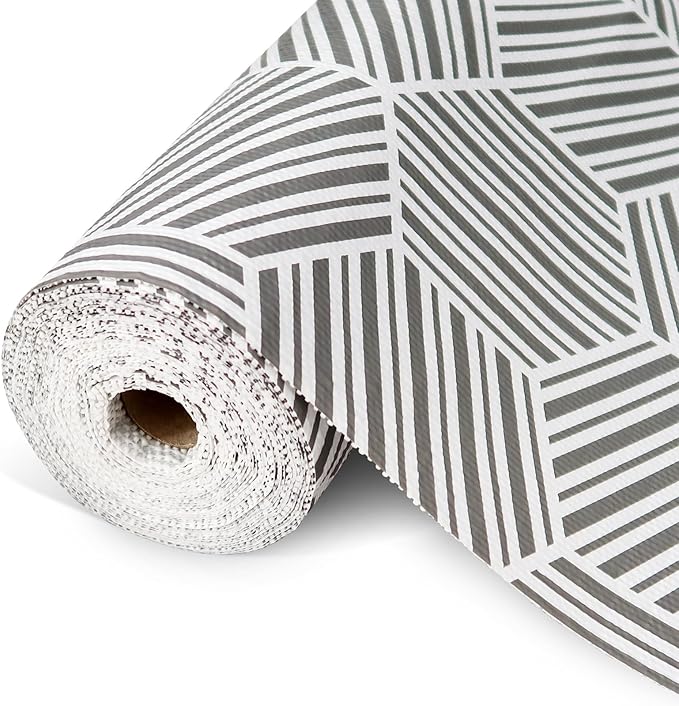 Shelf Liner Drawer Liner for Kitchen Cabinet Non-Adhesive Cabinet Liners by Insigoo