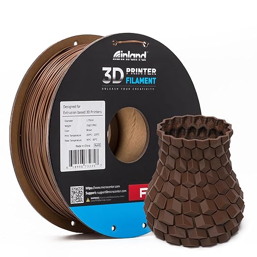 INLAND Micro Center PLA+ 3D Printing Filament 1.75mm by INLAND