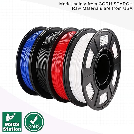 AMOLEN PETG Filament 1.75mm, PETG 3D Printer Filament Bundle, 3D Printing - Image 7